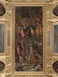 Clemente VII incorona Carlo V a San Petronio a Bologna